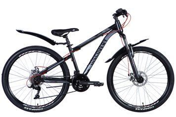 Велосипед уцінений ST 26'' Discovery TREK DD FR рама-15'' сірий (матовий) 2024 STK-DIS-26-399 фото