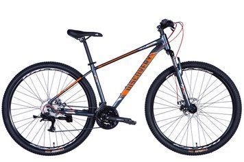 Велосипед AL 29'' Discovery BASTION DD CS рама-17'' сіро-помаранчевий 2025 OPS-DIS-29-200 фото