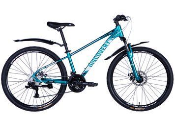 Велосипед AL 26'' Discovery BASTION DD CS рама-13'' бірюзовий 2025 OPS-DIS-26-616 фото