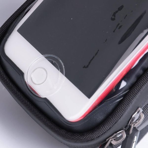 Велосипедная сумка на раму для смартфона BAO-030 Feel Fit, черная BAO-030 фото