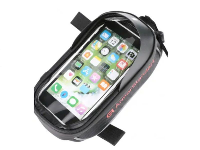 Велосипедная сумка на раму для смартфона BAO-030 Feel Fit, черная BAO-030 фото