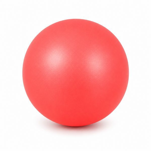 Мяч для пилатеса, фитнеса и йоги 25 см Feel Fit фитбол Красный 0278-RD фото