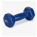 Гантель с виниловым покрытием 2 кг Feel Fit 1 шт Синий M-0289-2-RD фото