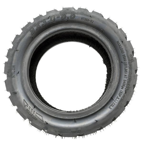 Покришка на самокат позашляхова 9&times;3.0-5.5'' для електросамоката Kugoo / KuKirin G2 Pro LZ-400 фото