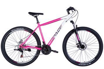 Велосипед ST 29'' SPACE MARS DD FR рама-20'' розово-белый 2025 OPS-SP-29-042 фото