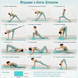 Блок для йоги, йога блок, кубик для фитнеса и растяжки Feel Fit бирюзовый MS-0858-3-OR фото 5