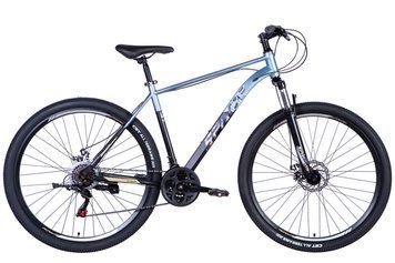 Велосипед ST 29'' SPACE NEPTUNE DD FR рама-20'' серо-черный 2024 OPS-SP-29-031 фото