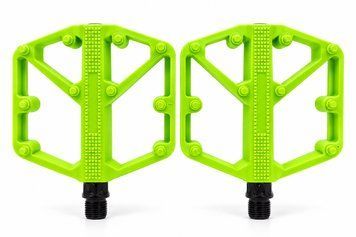 Нейлоновые велосипедные педали с шипами Feel Fit, 105&times;100 мм, 275 г платформенные педали для MTB, BMX Зеленый 10103008 фото
