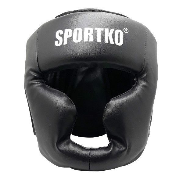 Шлем боксерский Sportko М черный ОД3-М фото
