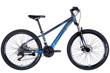 Велосипед AL 26'' SPACE MERCURY DD FR рама-13'' серо-синий 2025 OPS-SP-26-040 фото