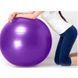 Мяч для пилатеса, фитнеса и йоги 65 см Feel Fit фитбол Фиолетовый 065-WL фото 3