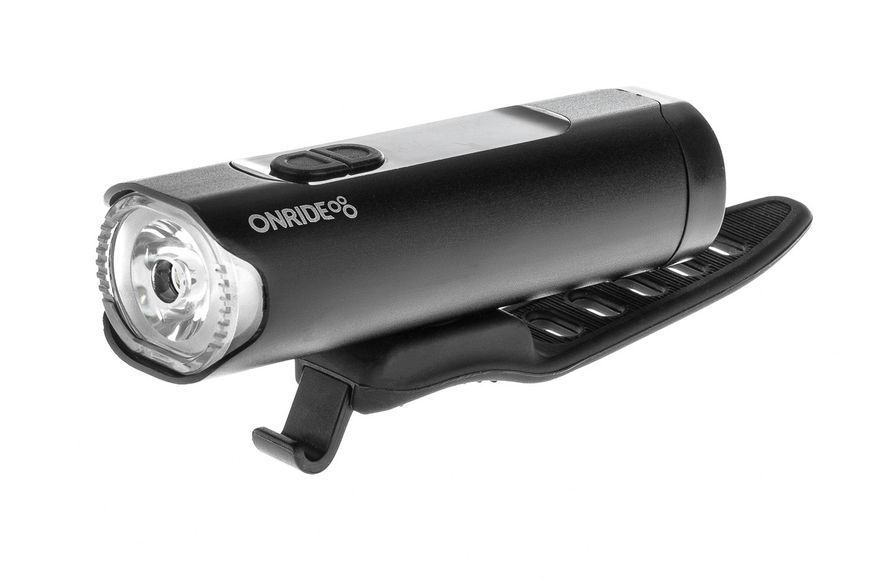 Фара для велосипеда ONRIDE Rouse 20 (500 lm, 2400 mAh), алюминиева 6931620283 фото