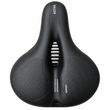 Велосипедное седло Feel Fit ZD-025, 17 см, черное, анатомическое универсальное