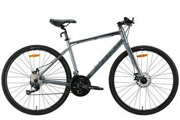 Велосипед AL 28'' Leon HD 80 DD рама-19'' сірий з чорним (матовий) 2024 OPS-LN-28-043 фото