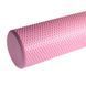 Массажный ролик гладкий рулон для йоги, фитнеса 45*15 см Feel Fit Розовый 02466-BL фото 3
