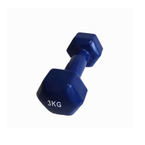 Набор гантель 18 кг с виниловым покрытием 1 кг, 3 кг, 5 кг Feel Fit по 2 штуки каждого веса M-2028912 фото