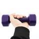 Набор гантель 18 кг с виниловым покрытием 1 кг, 3 кг, 5 кг Feel Fit по 2 штуки каждого веса M-2028912 фото 2