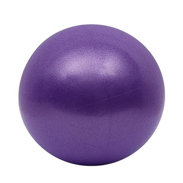 Мяч для пилатеса, фитнеса и йоги 25 см Feel Fit фитбол Фиолетовый 0278-RD фото