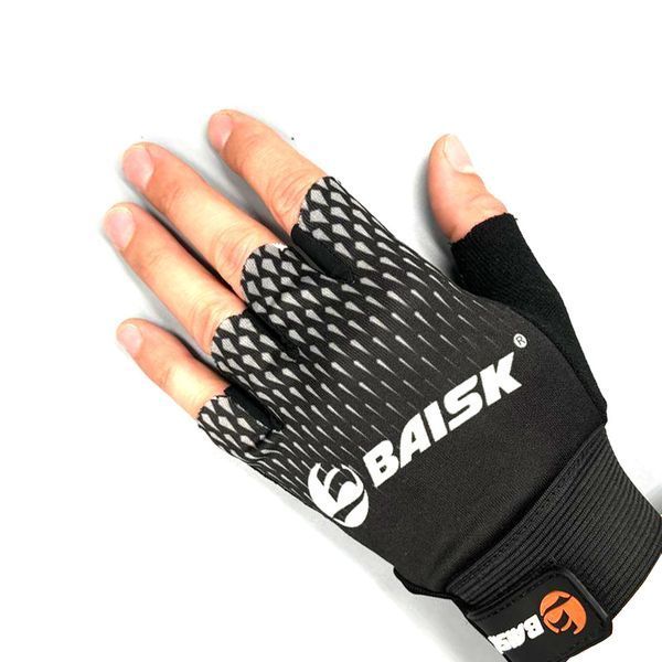 Велосипедные перчатки Baisk BSK-001 black-grey one size 9212-2 фото