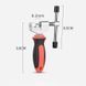 Інструмент для ремонту ланцюга велосипеда, витискач ланцюга Feel Fit 10203101 фото 2