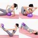 Мяч для пилатеса, фитнеса и йоги 25 см Feel Fit фитбол Розовый 0278-RD фото 2