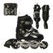 Ролики дитячі Inline skates чорний, розмір S 28-33 RR-003 фото