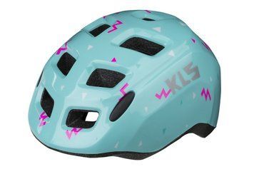 Велосипедний шолом KLS Zigzag дитячий синій XS (45-50 см) 8585019395849 фото