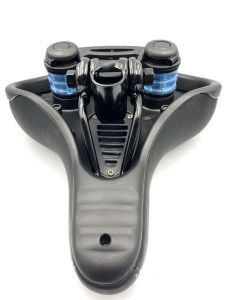 Седло для велосипеда комфортное Feel Fit черное 27*22*10 см ZD-018 фото
