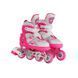 Ролики дитячі Best Roller 9566 S рожевий, розмір 30-33 RR-013 фото 3