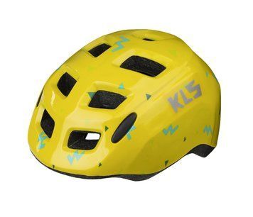 Велосипедний шолом дитячий KLS Zigzag XS (45-50 см) Жовтий KLS-010 фото