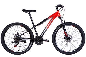 Велосипед ST 26'' SPACE MARS DD FR рама-13'' красно-черный (матовый) 2025 OPS-SP-26-034 фото