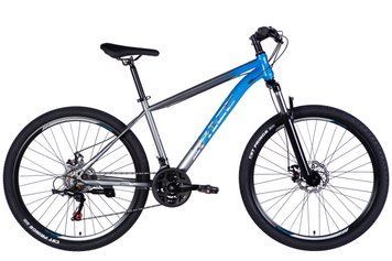 Велосипед ST 27.5'' SPACE MARS DD FR рама-17'' сине-серебристый 2025 OPS-SP-27.5-020 фото