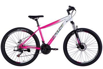 Велосипед ST 27.5'' SPACE MARS DD FR рама-17'' розово-белый 2025 OPS-SP-27.5-023 фото