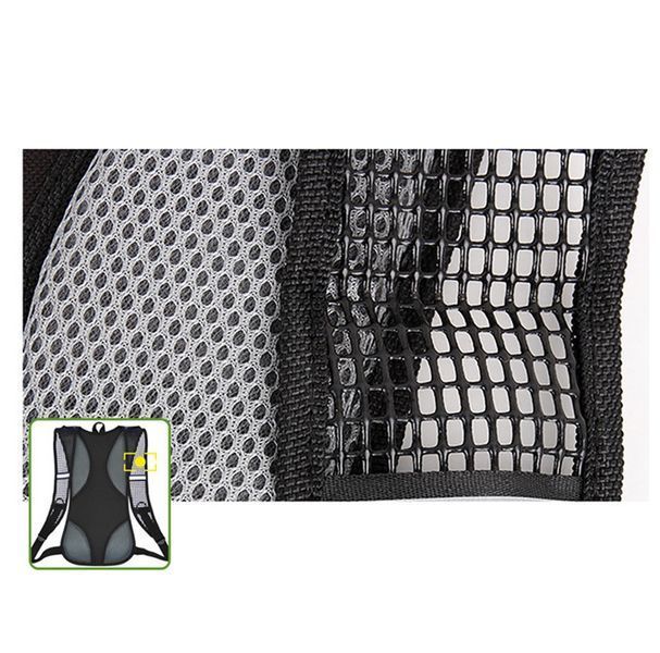Мультиспортивний рюкзак 5 л Feel Fit Чорно-зелений RZ-0031 фото