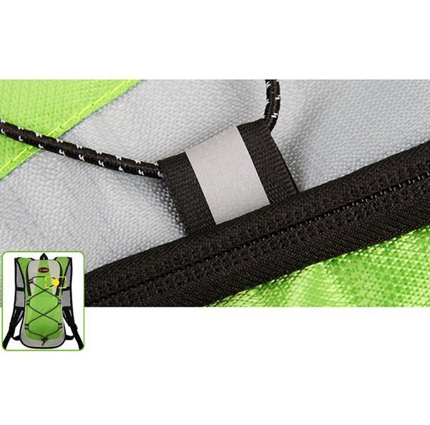 Мультиспортивний рюкзак 5 л Feel Fit Чорно-зелений RZ-0031 фото